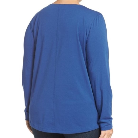 SEJOUR Long Sleeve Tee(PLUS SIZE) - Picture 3 of 5